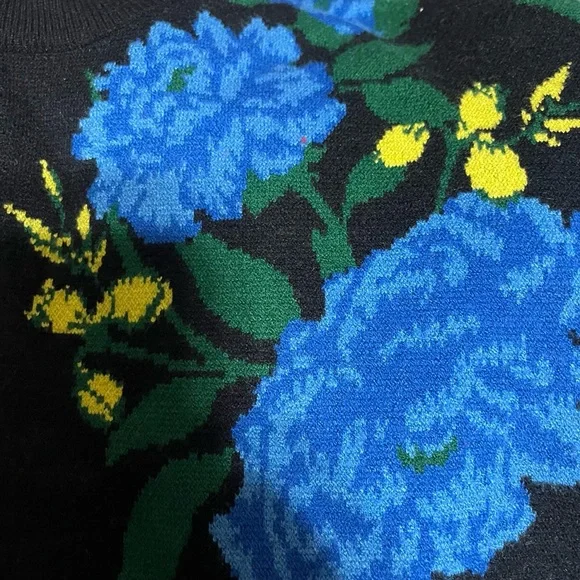 NWT Anthropologie Maeve The Camryn Cropped Crewneck Sweater XXS - Picture 4 of 13